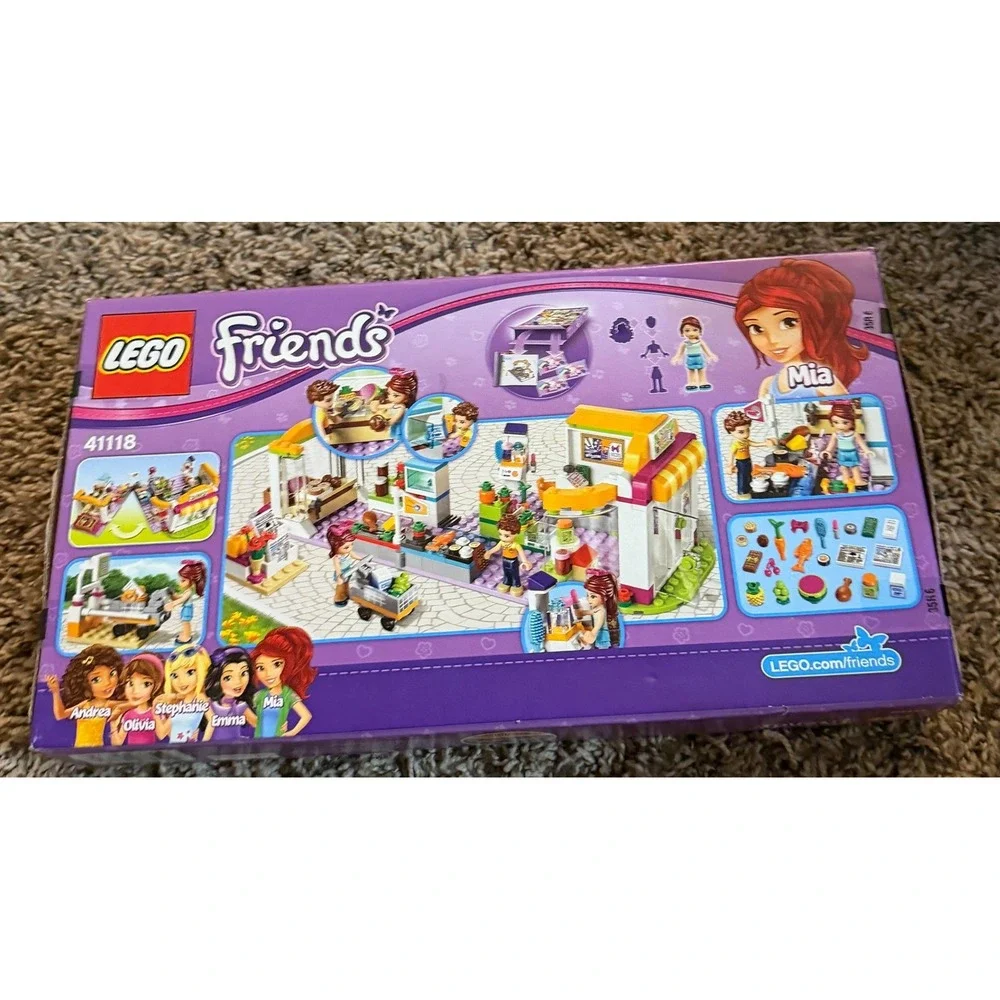 Lego-Friends Heartland Supermarket Building Set (NWT) 41118